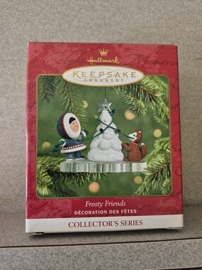 Vintage 2001 Hallmark Keepsake "Frosty Friends" Holiday Ornament